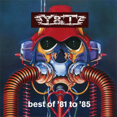 Graphic of Y&T Best of '81 to '85 CD cover