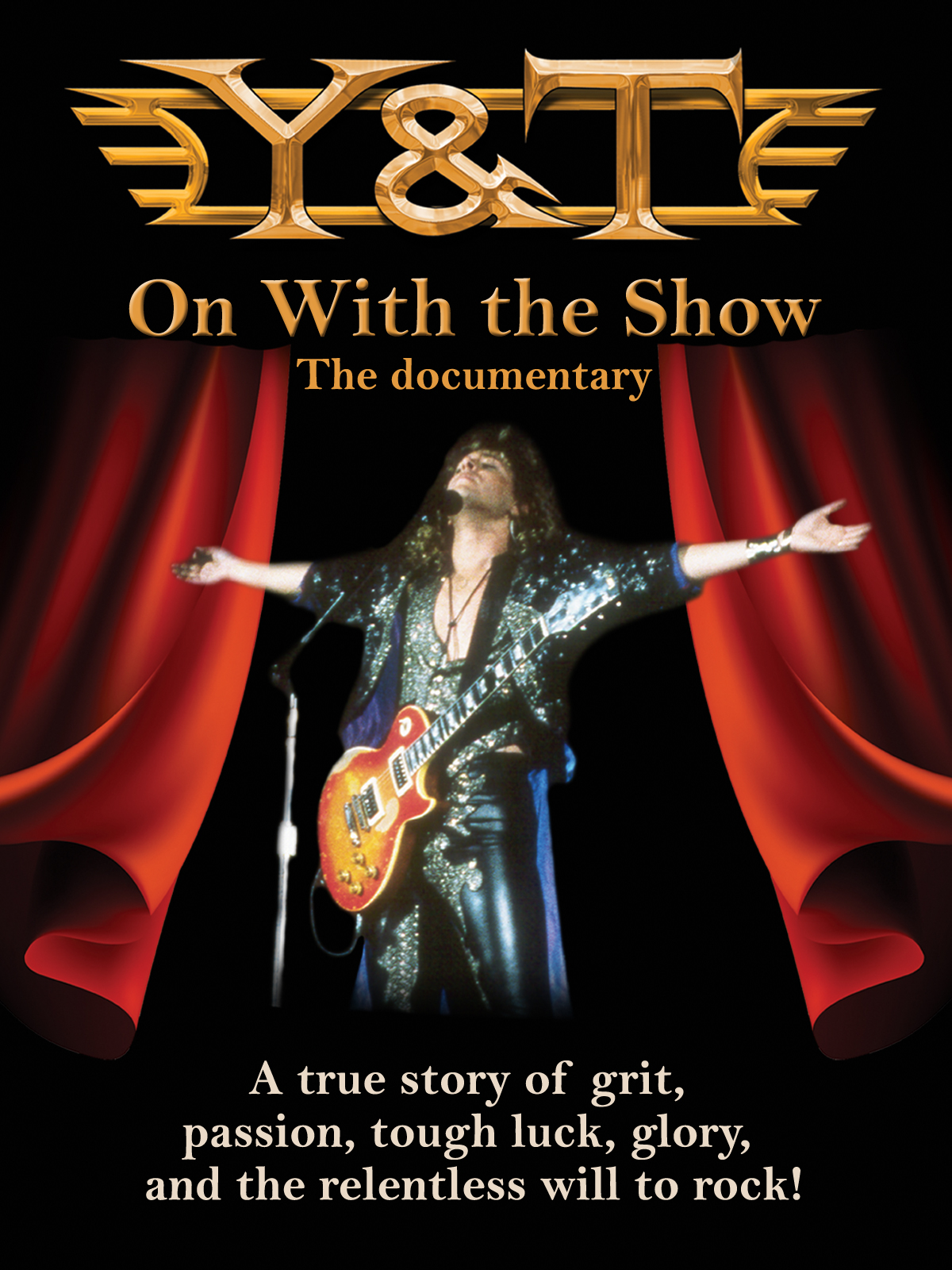 Graphic of Y&T documentary DVD cover